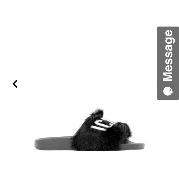 DSQUARED2 ICON SLIDES WITH FUR DETAILS SIZE 41 - Picture 15 of 15